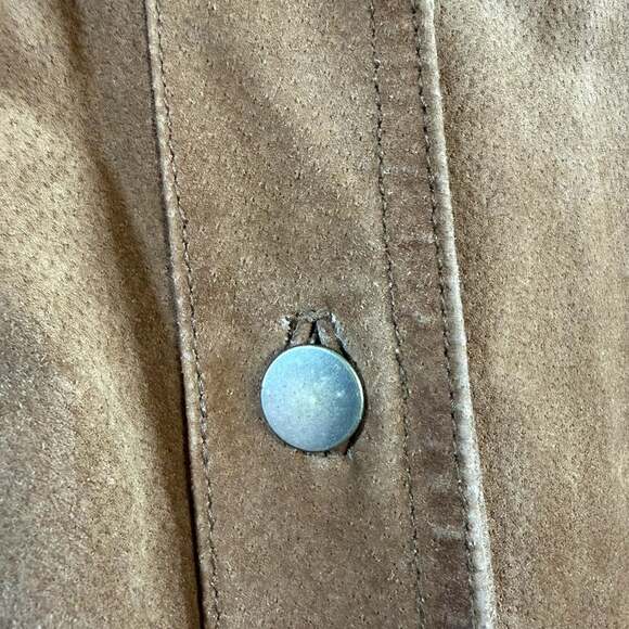 No Longer Available Vintage L.L.Bean Women's Pig Suede Leather Field Jacket - Picture 10 of 10
